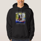 Bouw Je Eigen Foto en Tekst Hoodie (Voorkant)