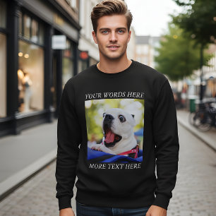 Bouw Je Eigen Foto en Tekst Trui