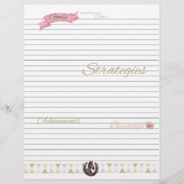 bouw je eigen HORSE journal Briefhoofd