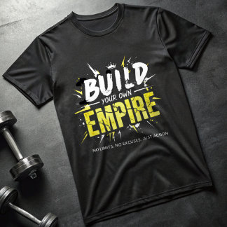 Bouw Je Eigen Imperium T-Shirt – Motiverend Alpha