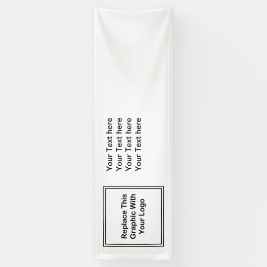 Bouw je eigen zakelijke banner (Verticaal)