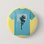 "Bouw je lichaam": Ronde Button 5,7 Cm (Voorkant)