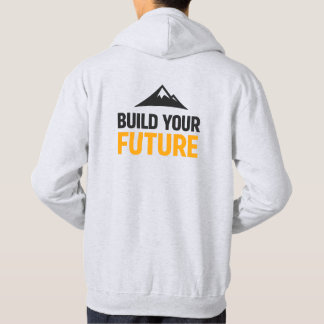 Bouw Je Toekomst Minimalistische Motiverende Hoodi Hoodie