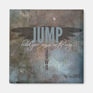 Bouw je vleugels op de weg naar beneden magneet