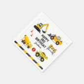 Bouw Kinder elke leeftijd verjaardagsfeestje Servet (Hoek)