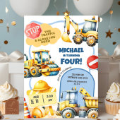 Bouw Kinderen Verjaardag Kaart