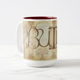 BOUW Koffiekop Tweekleurige Koffiemok