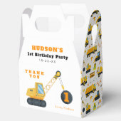 Bouw Kraan Voorkeur Boxen – Wrecking Ball Bedankdoosjes (Geopend)