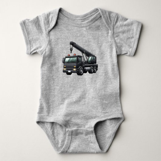 Bouw/kraanwagen Romper (Voorkant)