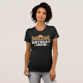 Bouw mam Birthday Planner Kinder Partij Mam T-shirt (Voorkant volledig)