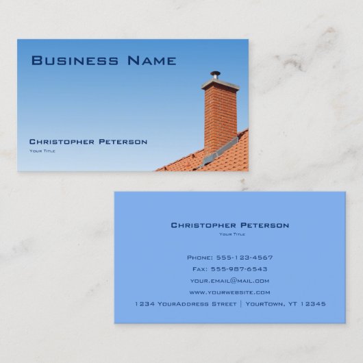 Bouw - Masonry Visitekaartje (Voorkant / Achterkant)