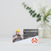 Bouw | Materiaal voor timmergereedschap Visitekaartje (Staand voorkant)