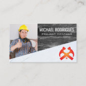 Bouw | Materiaal voor timmergereedschap Visitekaartje (Voorkant)