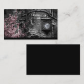 Bouw met Roze Struiken/de Visitekaartjes van de Bo (Voorkant / Achterkant)