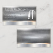 Bouw | Metaal | Gereedschap Zaaghamer Visitekaartje (Voorkant / Achterkant)