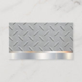 Bouw | Metaal | Saw Hammer | Staal Visitekaartje (Achterkant)