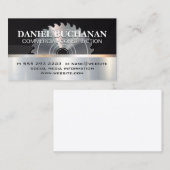 Bouw | Metaalzaag | Timmermanswerkzeug Visitekaartje (Voorkant / Achterkant)