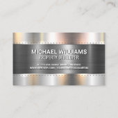 Bouw Metalen Fabricatie met klinknagels | Huis Visitekaartje (Achterkant)