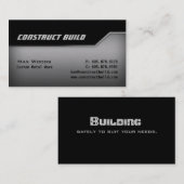 Bouw Metalen Visitekaartje Hoek 2 (Voorkant / Achterkant)