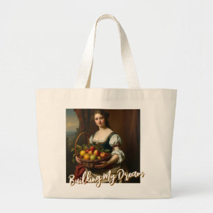 Bouw mijn droom grote tote bag