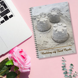 Bouw mijn zandkasteel notitieboek