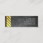 Bouw Mini Visitekaartje (Achterkant)