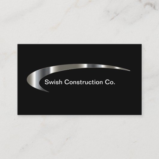 Bouw Modern Classy Visitekaartje Design (Voorkant)