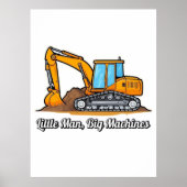 Bouw muurkunst - Jongen Poster (Voorkant)