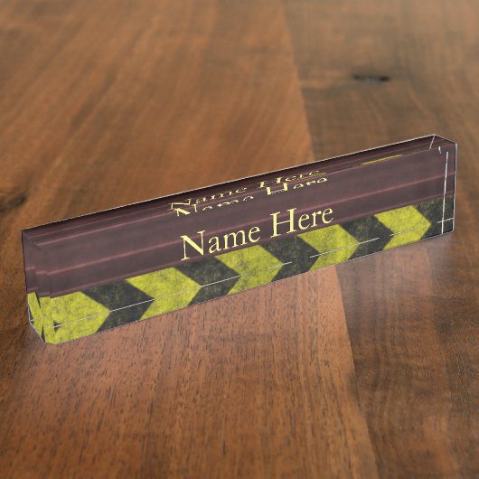 Bouw Naambordje (Zijkant)