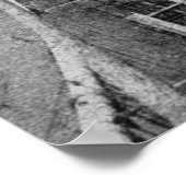 Bouw New York City Brooklyn Bridge Poster (Hoek)