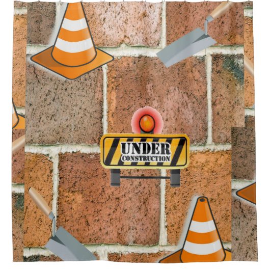 Bouw onder douchegordijn (Voorkant)