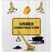 Bouw onder douchegordijn (Voorkant)