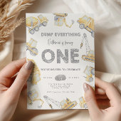 Bouw ONE 1e verjaardag Kaart