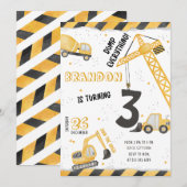 Bouw op de dag van de uitnodiging (Voorkant / Achterkant)