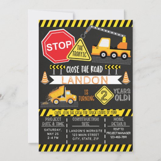 Bouw op de dag van de uitnodiging (Voorkant)