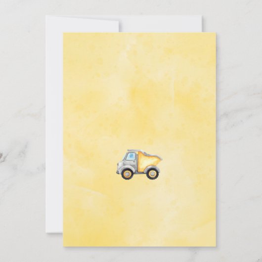 Bouw op de dag van de uitnodiging (Achterkant)