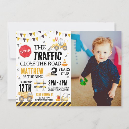 Bouw op de dag van de uitnodiging (Voorkant)