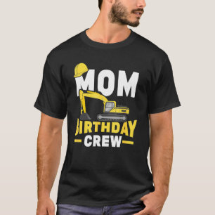 Bouw op geboortedag gradiënt mam Birthday Cr T-shirt