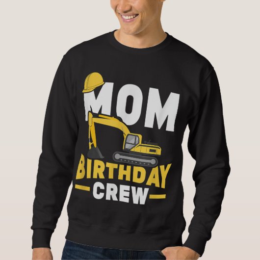 Bouw op geboortedag gradiënt mam Birthday Cr Trui (Voorkant)