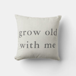 Bouw oud met mij kussen