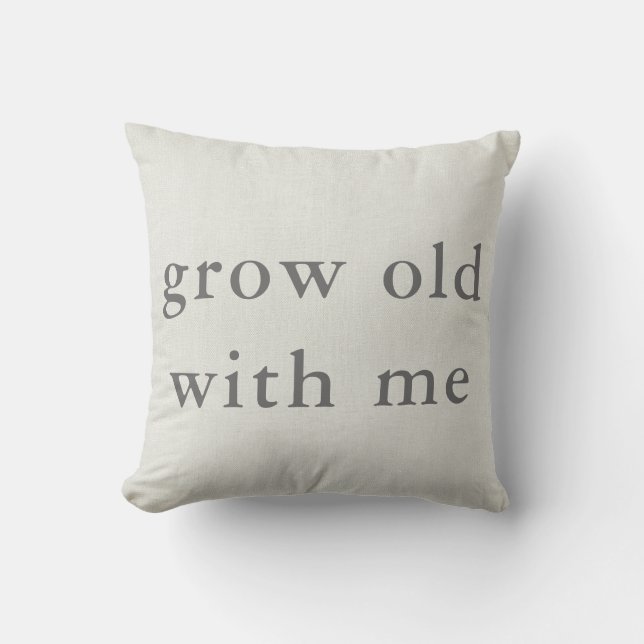 Bouw oud met mij kussen (Voorkant)