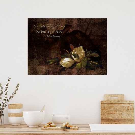 Bouw oud met mijn Poster (Keuken)