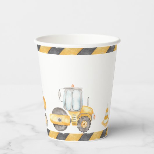 Bouw papieren bekers (Achterkant)