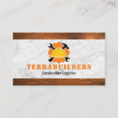 Bouw Pet Moersleutel en Hamer Visitekaartje (Voorkant)