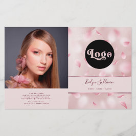 Bouw Petals Faux-Folie Bifold Brochure