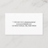 Bouw Power Tools & Hardware Visitekaartje (Achterkant)