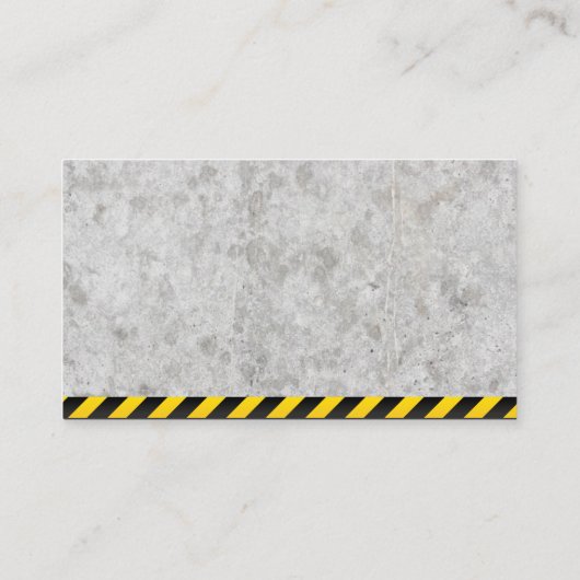 Bouw | projectontwikkelaar visitekaartje (Achterkant)