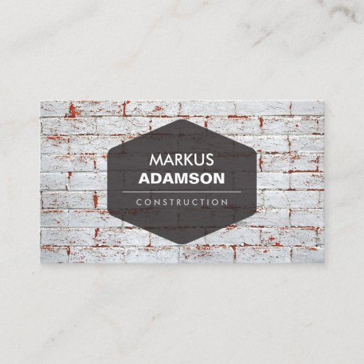 Bouw, Reparatie, Handyman Visitekaartje (Voorkant)