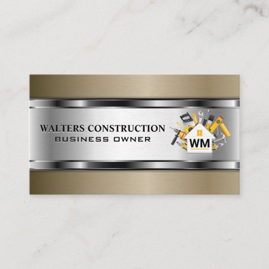 Bouw | Reparatieprogramma's voor thuisgebruik | In Visitekaartje (Voorkant)