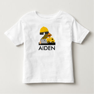 Bouw rond Shirt op zaterdag, Dump Truck Age 2